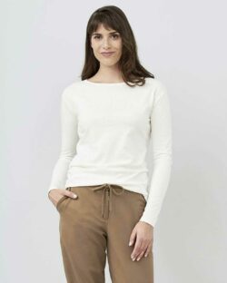 Hvit trøye - 100 % økologisk bomull » Etiske og økologiske klær » Grønt Skift