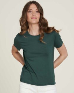 Mørkegrønn t-skjorte - Tencel » Etiske og økologiske klær » Grønt Skift