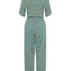 Grønn Ecovero jumpsuit med mønster » Etiske og økologiske klær » Grønt Skift