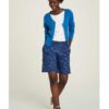 Behagelig blå shorts med mønster » Etiske og økologiske klær » Grønt Skift