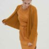 Strikket cardigan - Rav » Etiske og økologiske klær » Grønt Skift