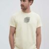 Naturhvit unisex t-skjorte med trykk » Etiske og økologiske klær » Grønt Skift