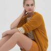 Strikket cardigan - Rav » Etiske og økologiske klær » Grønt Skift
