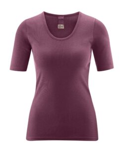 Mørk rosa t-skjorte - 100 % økologisk bomull » Etiske og økologiske klær » Grønt Skift