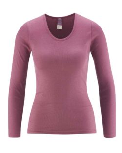 Mørk rosa trøye - 100 % økologisk bomull » Etiske og økologiske klær » Grønt Skift