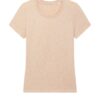 Beige t-skjorte med fargerik melering - 100 % økologisk bomull » Etiske og økologiske klær » Grønt Skift
