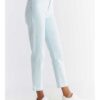Evermind dongeribukse - Mom Fit - Ice Blue - økologisk bomull » Etiske og økologiske klær » Grønt Skift