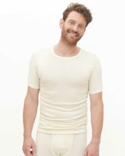 naturhvit t-skjorte – 100% økologisk bomull » Etiske og økologiske klær » Grønt Skift