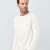 Hvit trøye med brystlomme - 100% økologisk bomull » Etiske og økologiske klær » Grønt Skift
