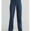 Løs og behagelig bukse med bredt midjebånd - mørkeblå » Etiske og økologiske klær » Grønt Skift