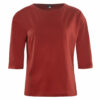 Rød trøye med 3/4 ermer » Etiske og økologiske klær » Grønt Skift