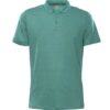 Sjøgrønn polo t-skjorte i lin » Etiske og økologiske klær » Grønt Skift