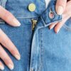 Evermind Mom Shorts - Day Sky Blue - økologisk bomull » Etiske og økologiske klær » Grønt Skift