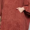 Unisex frotté poncho - kobber » Etiske og økologiske klær » Grønt Skift