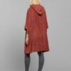 Unisex frotté poncho - kobber » Etiske og økologiske klær » Grønt Skift
