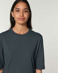 Koksgrå t-skjorte med 2/4 ermer » Etiske og økologiske klær » Grønt Skift