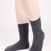 Mørkegrå sokker uten plaststoffer - 100 % økologisk bomull » Etiske og økologiske klær » Grønt Skift