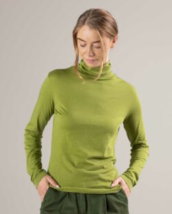 Gressgrønn tynn og myk pologenser » Etiske og økologiske klær » Grønt Skift