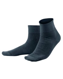 Mørkeblå sokker uten plaststoffer - 100 % økologisk bomull » Etiske og økologiske klær » Grønt Skift