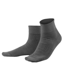 Mørkegrå sokker uten plaststoffer - 100 % økologisk bomull » Etiske og økologiske klær » Grønt Skift