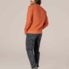 Rustoransje ribbet genser » Etiske og økologiske klær » Grønt Skift