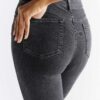 Evermind dongeribukse - Skinny Fit - Carbon Grey - økologisk bomull » Etiske og økologiske klær » Grønt Skift