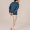 Denimblå trøye med knapper i front » Etiske og økologiske klær » Grønt Skift