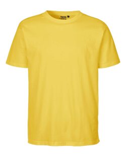Gul unisex t-skjorte - 100 % økologisk bomull » Etiske og økologiske klær » Grønt Skift
