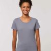 Gråblå t-skjorte - 100 % økologisk bomull » Etiske og økologiske klær » Grønt Skift