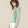 Lys grønn strikket genser - 100 % økologisk bomull » Etiske og økologiske klær » Grønt Skift
