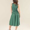 Grønn kjole i økologisk bomull og bambusviskose » Etiske og økologiske klær » Grønt Skift
