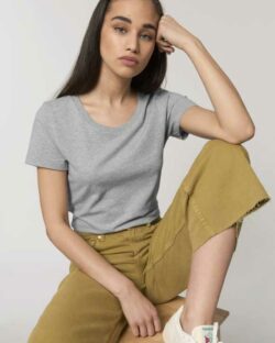 Grå t-skjorte - 100 % økologisk bomull » Etiske og økologiske klær » Grønt Skift