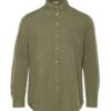 Lett og luftig grønn skjorte i økologisk lin og bomull » Etiske og økologiske klær » Grønt Skift