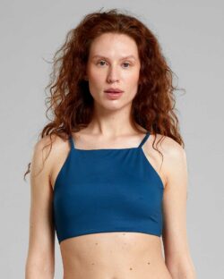 Blå sporty bikinitopp - resirkulert polyester » Etiske og økologiske klær » Grønt Skift