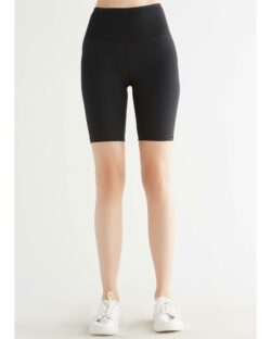 Svart trenings shorts - lang modell