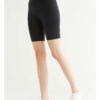 Svart trenings shorts - lang modell