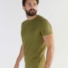 Olivengrønn t-skjorte - økologisk bomull og modal » Etiske og økologiske klær » Grønt Skift