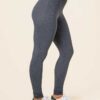 Mørk gråmelert Annedore leggings - økologisk bomull » Etiske og økologiske klær » Grønt Skift