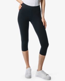 Svarte 3/4 leggings - økologisk bomull » Etiske og økologiske klær » Grønt Skift