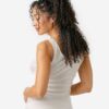 Naturhvit singlet med v-hals - 100 % økologisk bomull » Etiske og økologiske klær » Grønt Skift